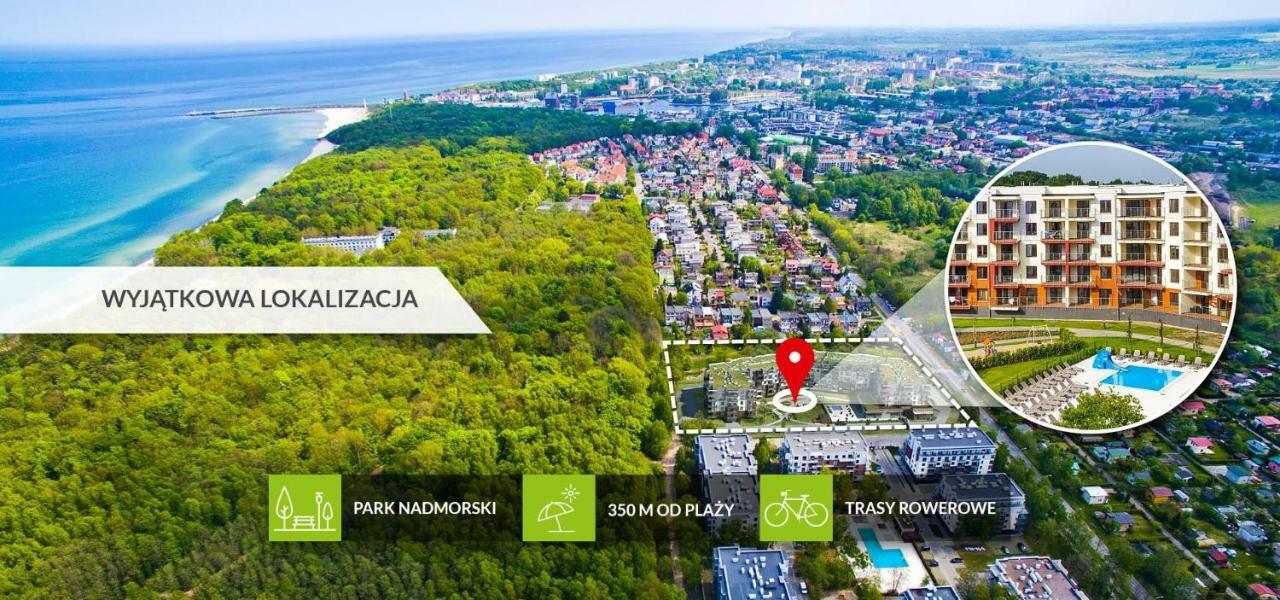 Appartamento Polanki Park Kołobrzeg Esterno foto